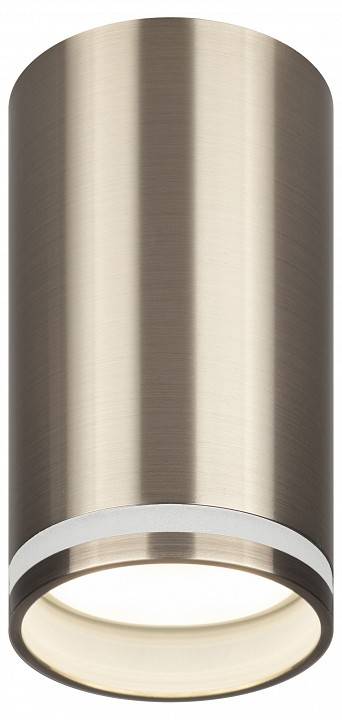 Светильник накладной ЭРА OL16 GU10 матовый никель Б0049048