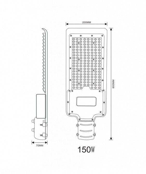 Консольный светильник Эра  SPP-502-0-50K-200