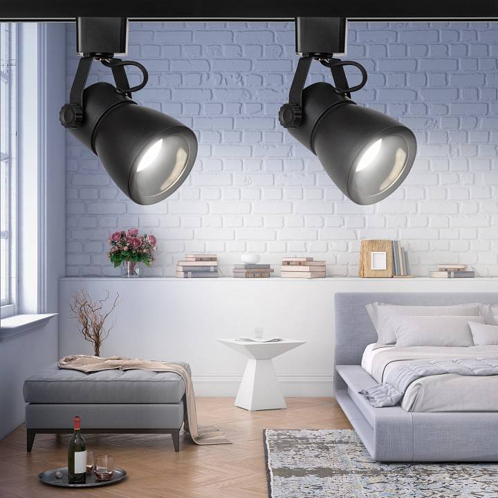 Светильник на штанге Эра  TR38-GU10 BK