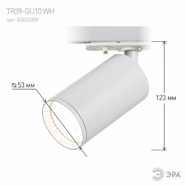 Светильник на штанге Эра  TR39-GU10 WH