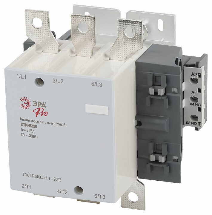 Контактор электромагнитный КТИ Эра КТИ KKT50-225-400-10-E