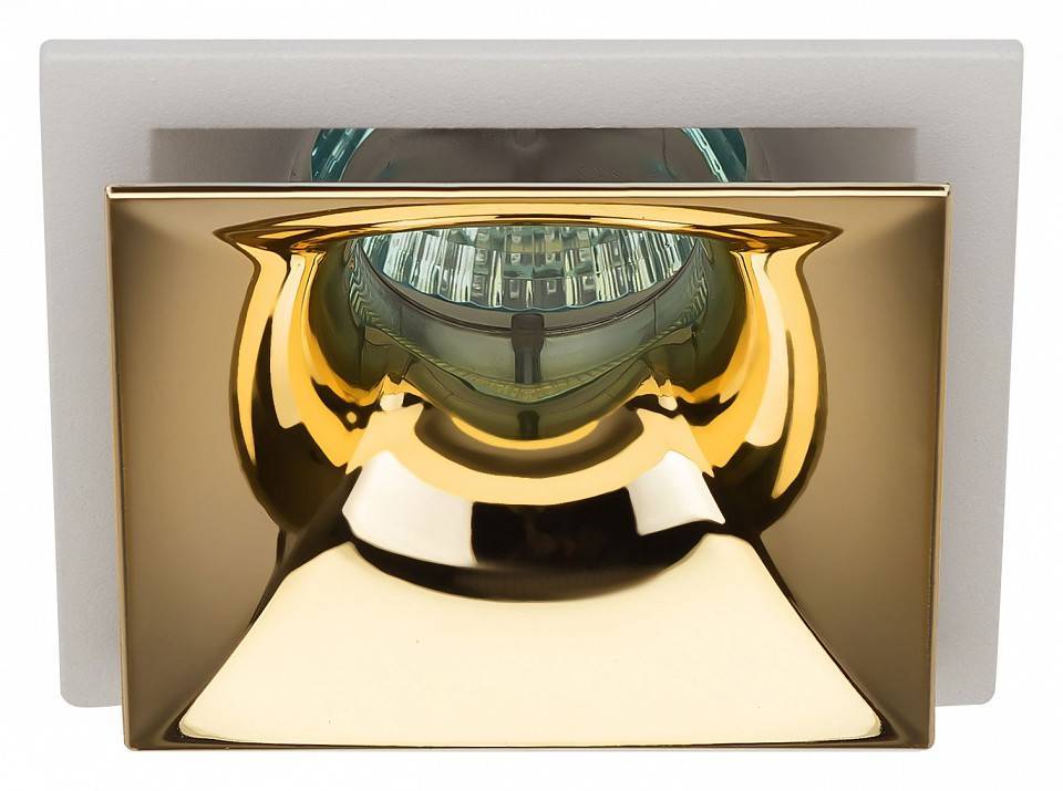 Встраиваемый светильник ЭРА KL 102 белый/хром Б0056352