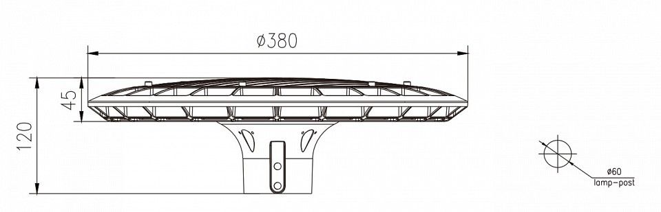 Консольный светильник Эра  SPP-506-0-50K-060