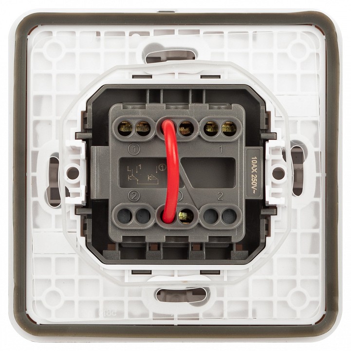 Выключатель для жалюзи Эра Эра Эксперт 11-1528-01