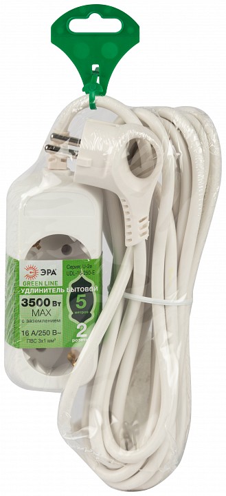 Удлинитель Эра  UDL-16-250-E