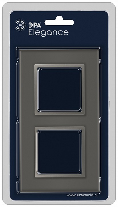 Рамка на 2 поста Эра Эра Elegance 14-5102-16