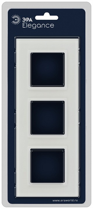Рамка на 3 поста Эра Эра Elegance 14-5103-01М