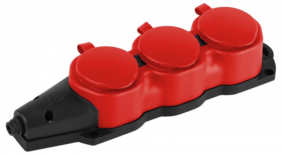 Колодка Эра  KX-3e-RED-IP44