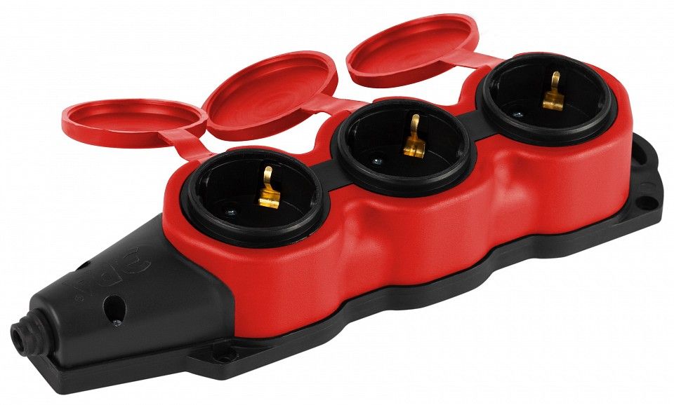 Колодка Эра  KX-3e-RED-IP44