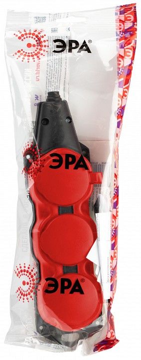 Колодка Эра  KX-3e-RED-IP44