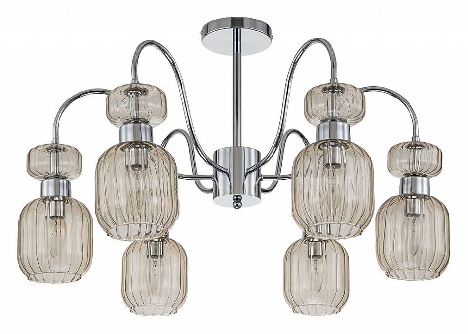 Люстра на штанге Escada Gloss 1141/6PL Chrome/Beige