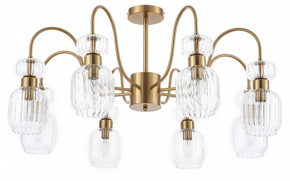 Люстра на штанге Escada Gloss 1141/8PL Clear