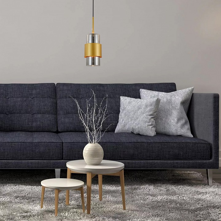 Подвесной светильник Escada HURRICANE 1169/1S Black/Gold