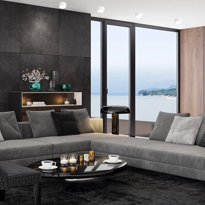 Накладной светильник Escada 20005LED 20005SMU/03LED SWH