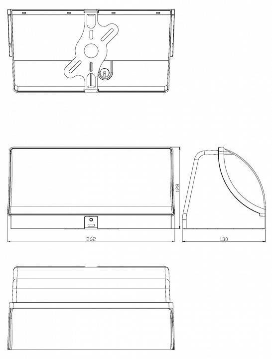 Накладной светильник Escada 30002LED 30002W/01LED WH
