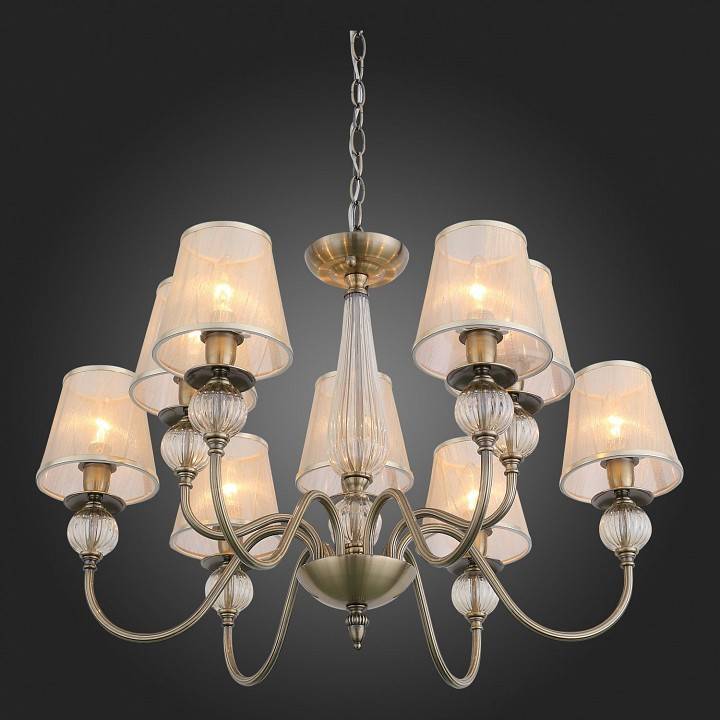 Подвесная люстра EVOLUCE Grazia 9xE14 SL185.303.09