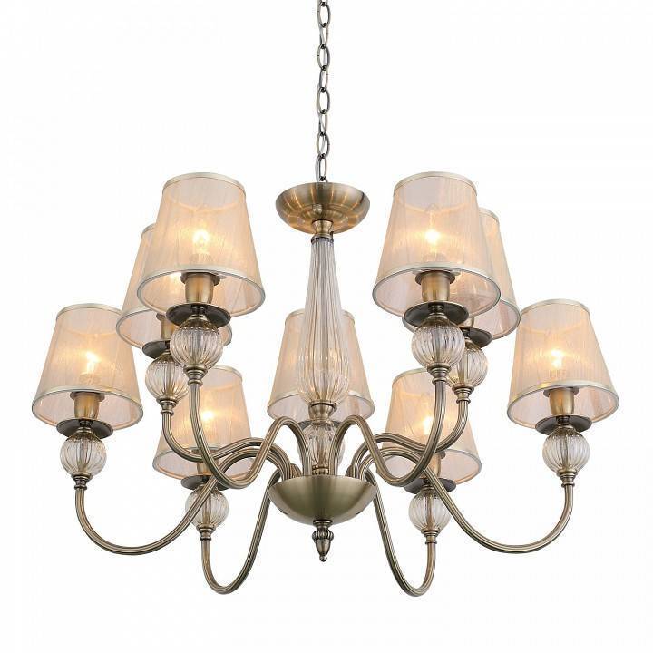 Подвесная люстра EVOLUCE Grazia 9xE14 SL185.303.09