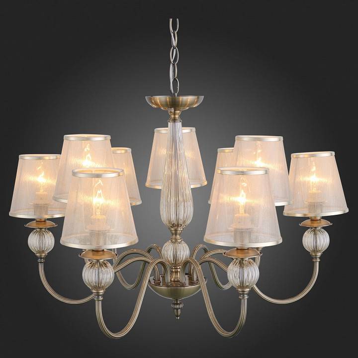 Подвесная люстра EVOLUCE Grazia 9xE14 SL185.303.09