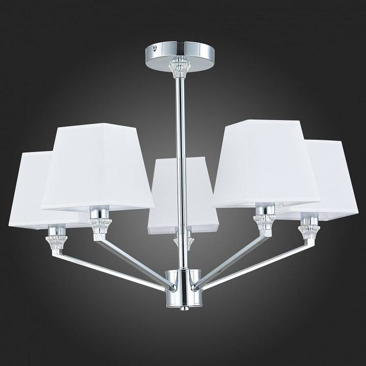 Люстра на штанге EVOLUCE Grinda 5 ламп SLE107602-05