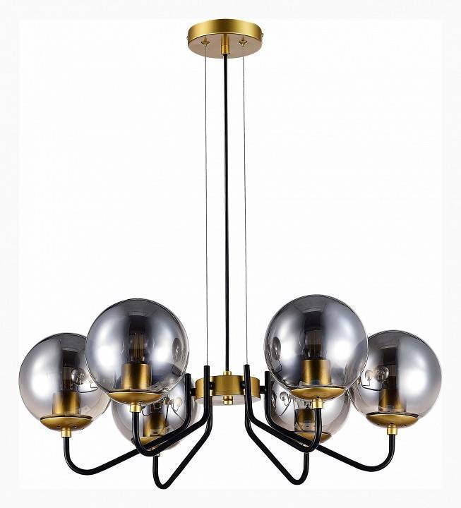 Подвесная люстра EVOLUCE Scorze 6 ламп SLE1097-303-06