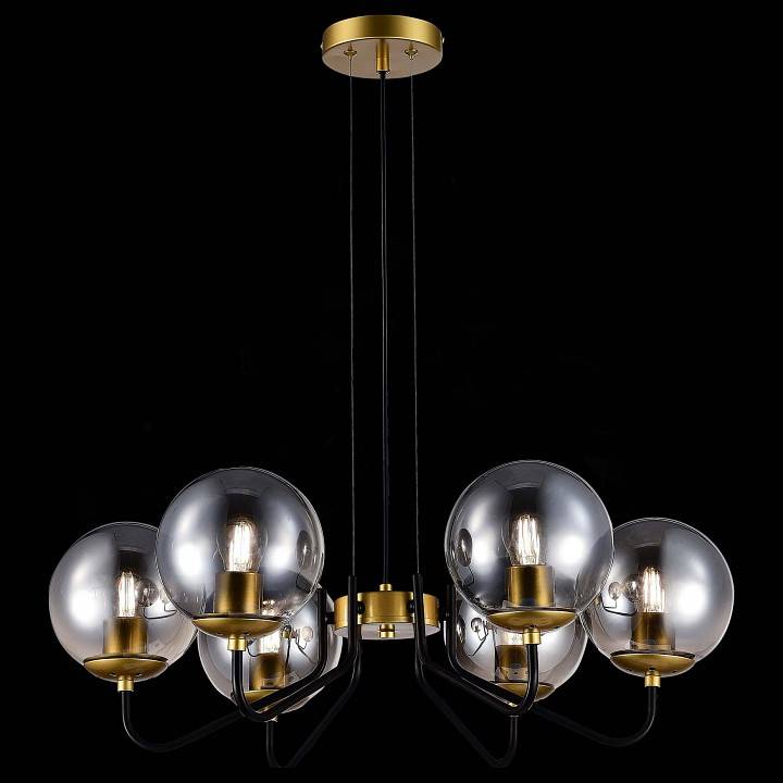 Подвесная люстра EVOLUCE Scorze 6 ламп SLE1097-303-06