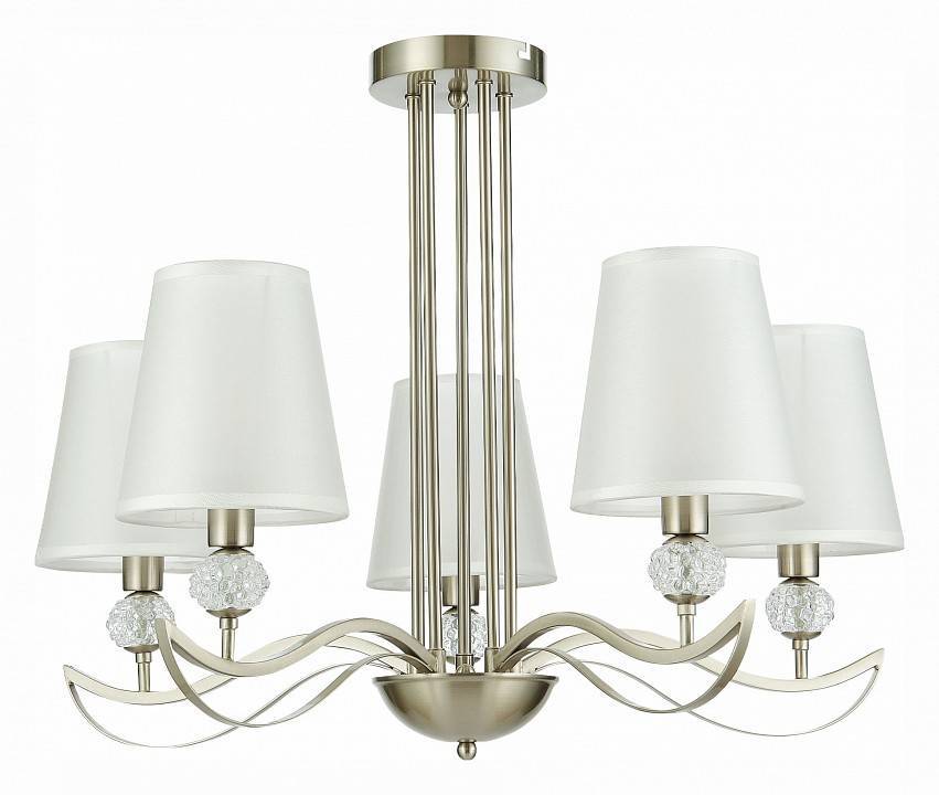 Люстра на штанге EVOLUCE Bergamo 5 ламп SLE111203-05