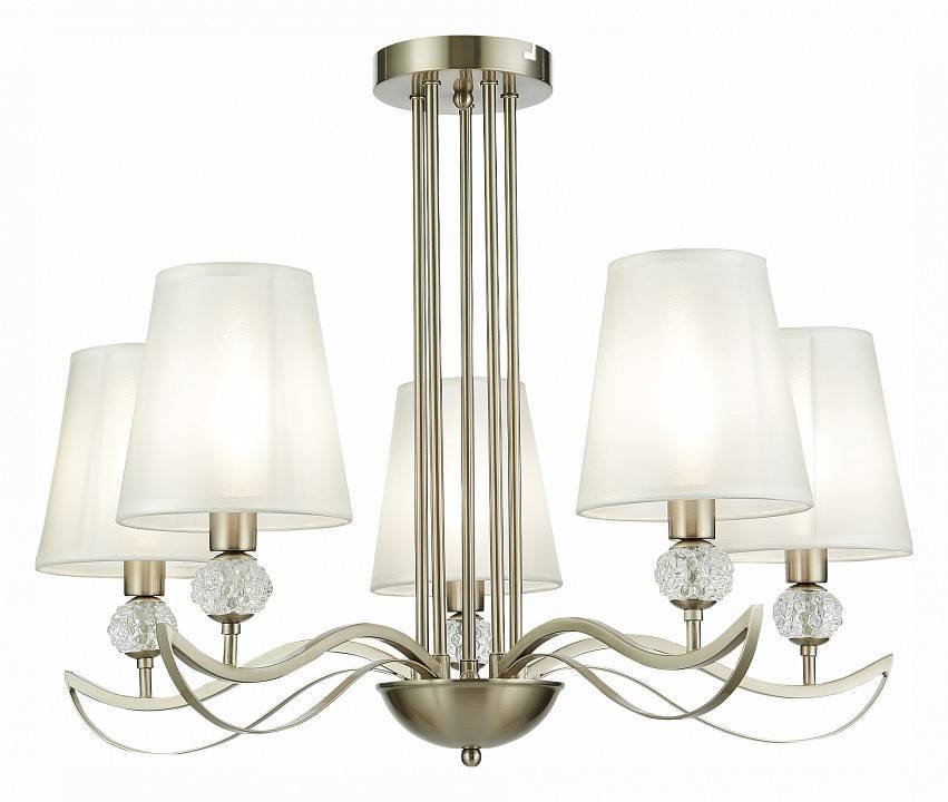 Люстра на штанге EVOLUCE Bergamo 5 ламп SLE111203-05