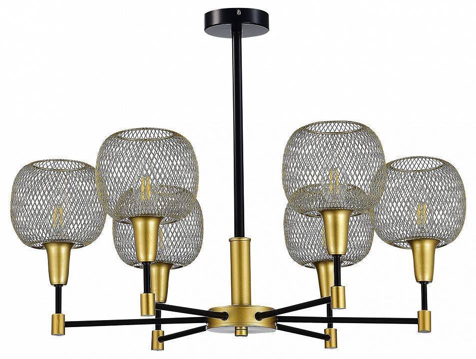 Люстра на штанге EVOLUCE Elitis 6 ламп SLE1137-402-06