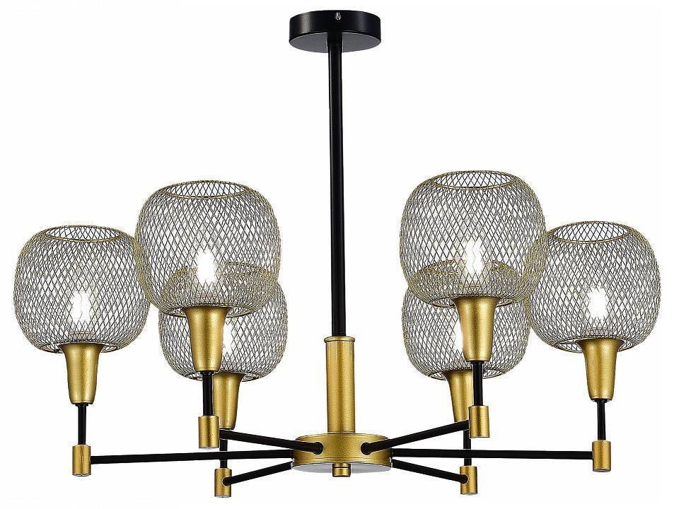 Люстра на штанге EVOLUCE Elitis 6 ламп SLE1137-402-06