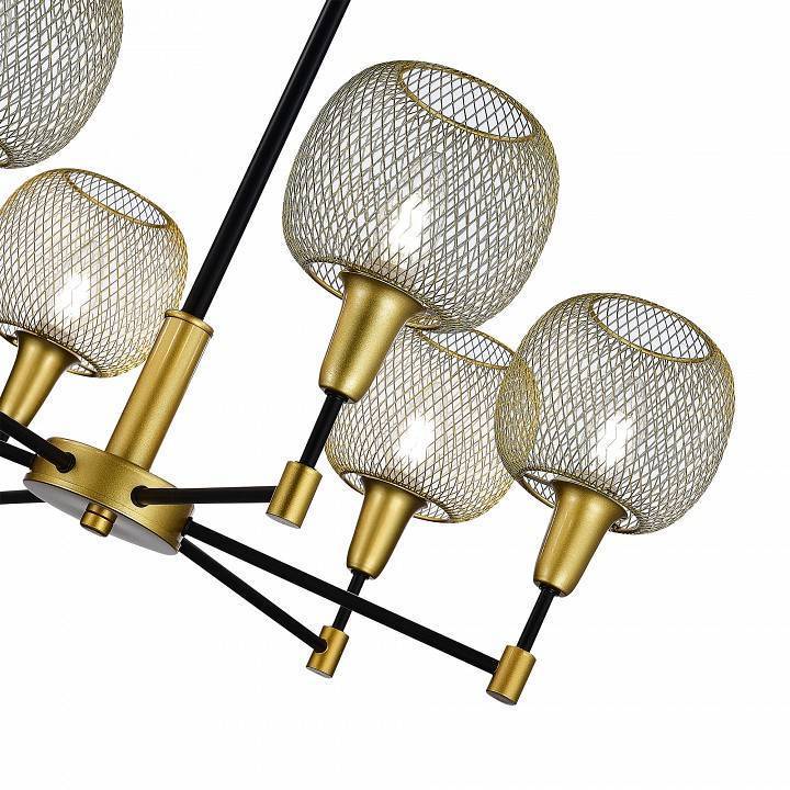 Люстра на штанге EVOLUCE Elitis 6 ламп SLE1137-402-06