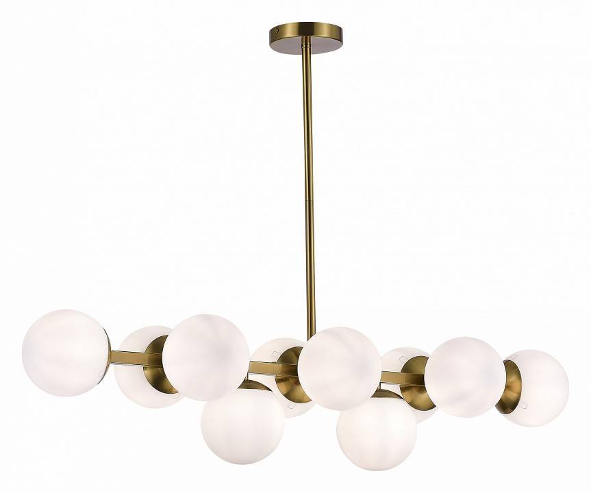 Люстра на штанге EVOLUCE Fratta 10 ламп SLE1191-202-10