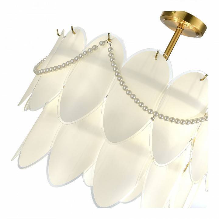 Люстра на штанге EVOLUCE Roomi 9 ламп SLE1651-203-09