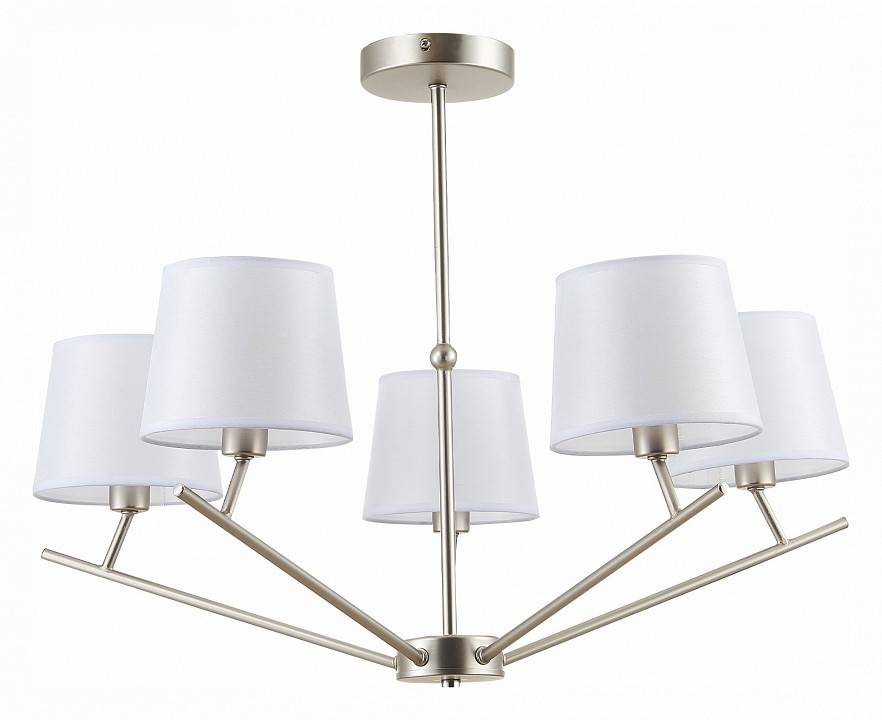 Люстра на штанге EVOLUCE Denice 5 ламп SLE300102-05