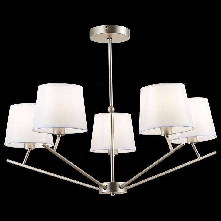 Люстра на штанге EVOLUCE Denice 5 ламп SLE300102-05