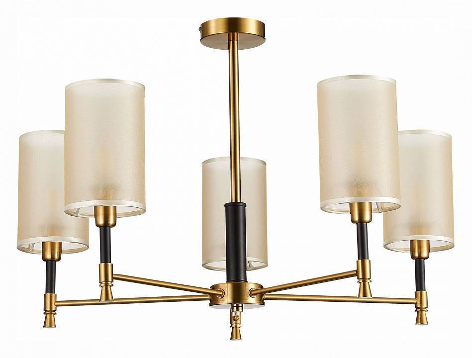 Люстра на штанге EVOLUCE Granze 5 ламп SLE300302-05