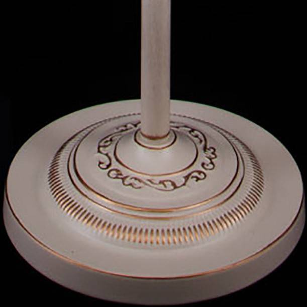 Торшер Eurosvet Amelia 10073/1 белый с золотом хрусталь Strotskis 10073/1