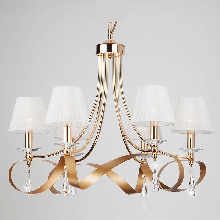 Подвесная люстра Eurosvet Adelia 60063/6 золото 60063/6