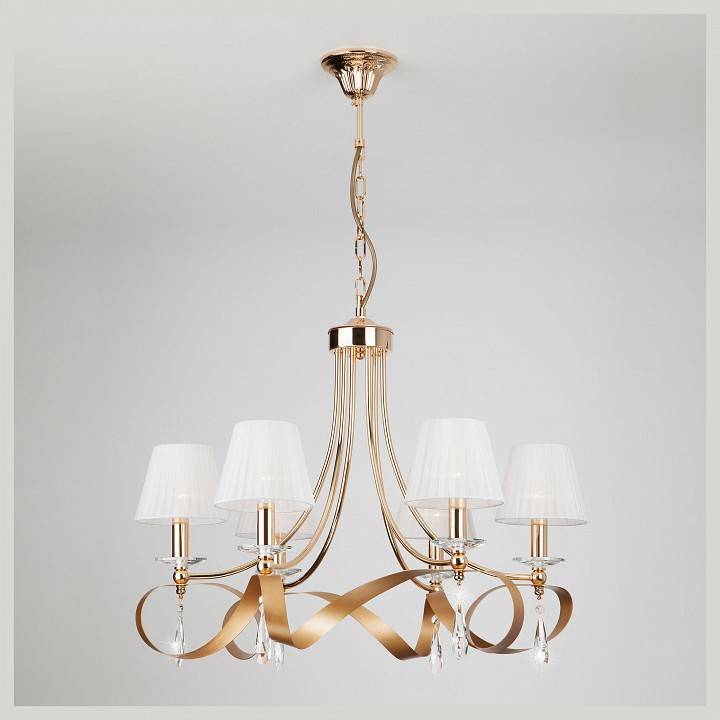 Подвесная люстра Eurosvet Adelia 60063/6 золото 60063/6