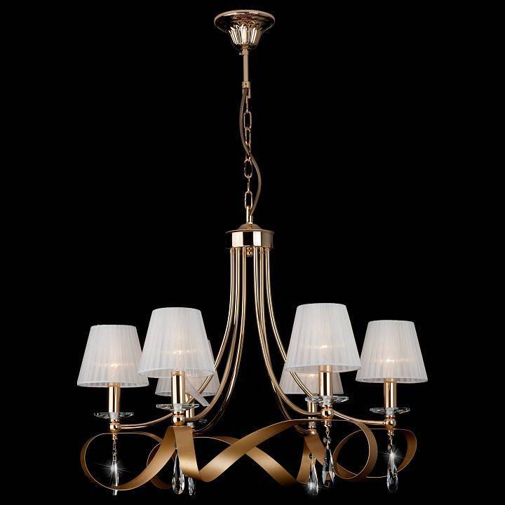 Подвесная люстра Eurosvet Adelia 60063/6 золото 60063/6