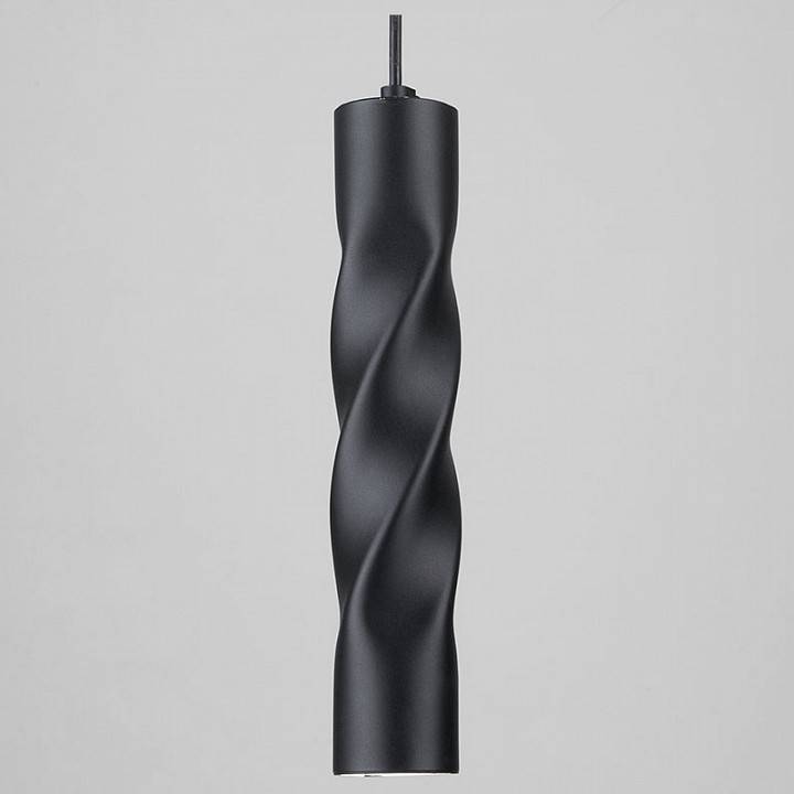 Подвесной светильник Eurosvet Scroll 50136/1 LED 5 Вт черный 50136/1