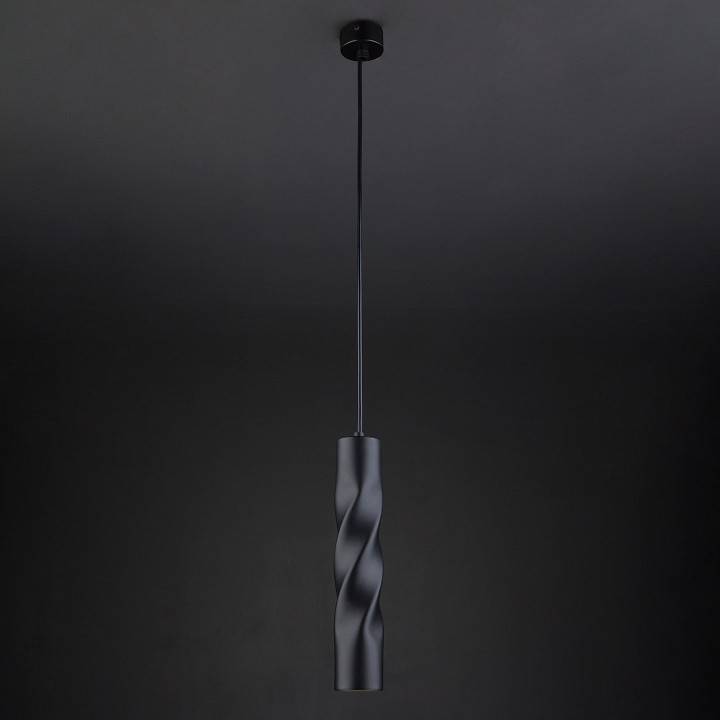 Подвесной светильник Eurosvet Scroll 50136/1 LED 5 Вт черный 50136/1