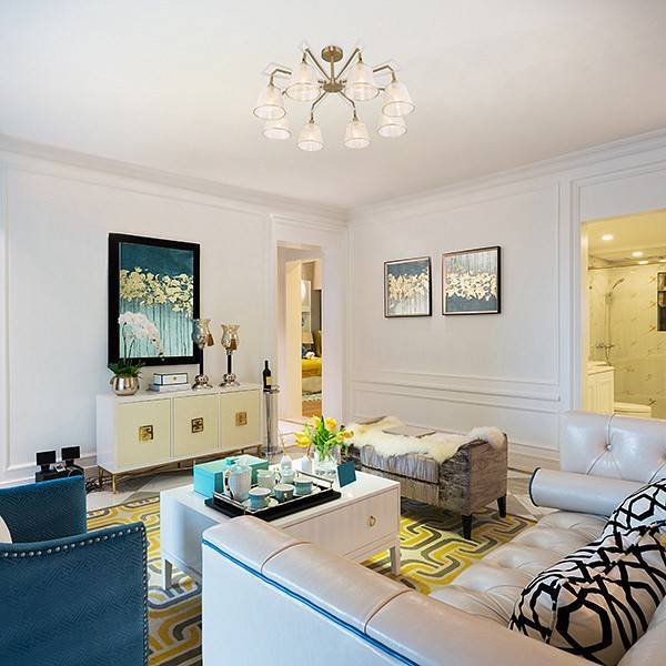 Люстра на штанге Eurosvet Alicante 60082/8 золотая бронза 60082/8