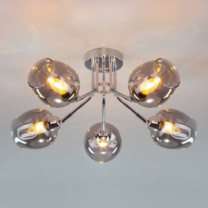 Потолочная люстра Eurosvet Marci 30164/5 хром