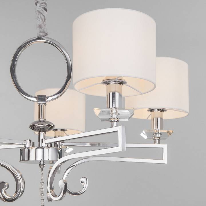 Подвесная люстра Eurosvet Ariana хром 60113/5