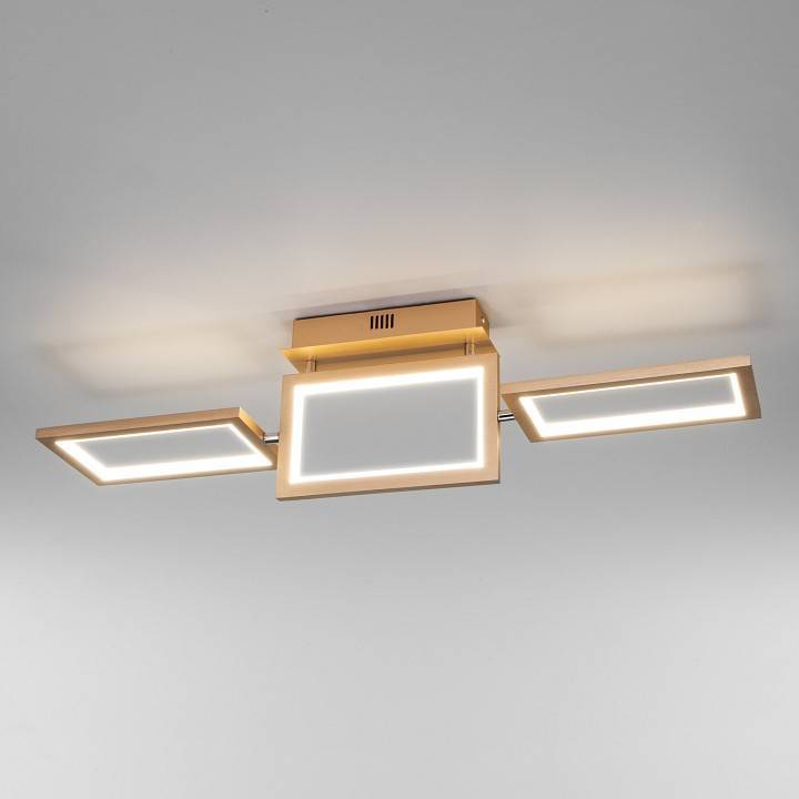 Накладной светильник Eurosvet Maya матовое золото 90223/3