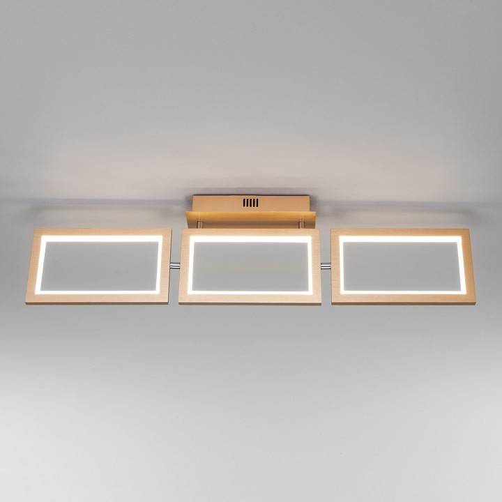 Накладной светильник Eurosvet Maya матовое золото 90223/3