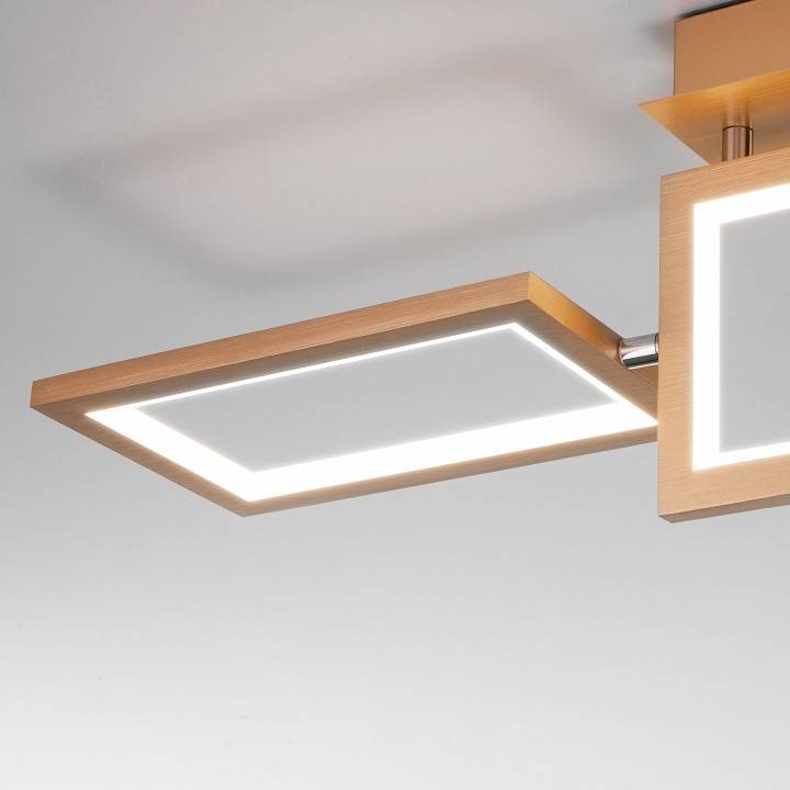 Накладной светильник Eurosvet Maya матовое золото 90223/3