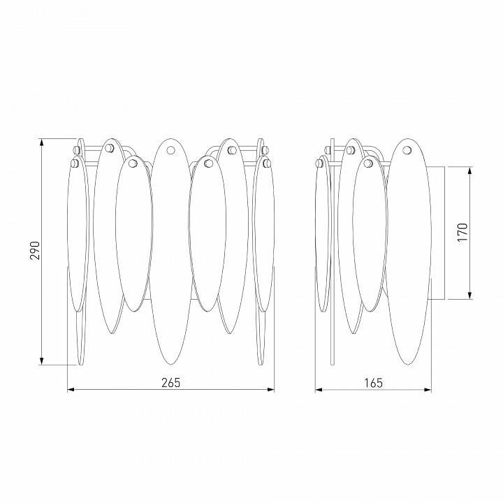 Накладной светильник Bogate's Canaria 324/1