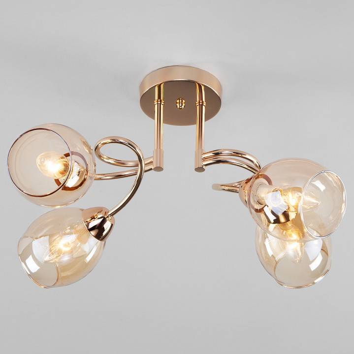 Потолочная люстра Eurosvet Roselyn золото 30171/4