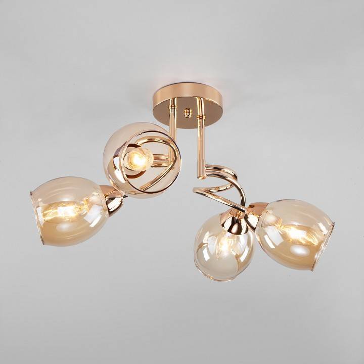 Потолочная люстра Eurosvet Roselyn золото 30171/4